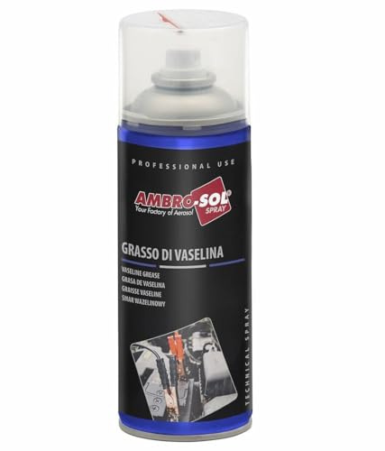 Spray 400ml Ambro-Sol - Grasa de vaselina para mecanismos delicados y protección de terminales de batería