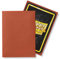 Dragon Shield Matte, Copper 100 Kartenfolien Kartenhüllen Sleeves - für Sammelkarten wie Pokemon Magic - Standardgröße
