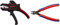KNIPEX 12 62 180 Automatische Abisolierzange 180 mm & Electronic Super Knips (125 mm) 78 61 125