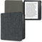 kwmobile Coque Liseuse Compatible avec Kobo Libra 2 - Coque avec Rabat Magnétique en Tissu Textile pour Liseuse Électronique