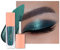 Oulac Liquid Metallic Eyeshadow - Green Eyeshadow & Eyeliner, Metallic Teal with Emerald Sparkle, Blendable Eye Make-up, Crease Resistant, Vegan, 5.4g, Atlantis (11)