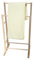 Porta Asciugamani da Terra, Legno 100% Faggio, 2 Bracci, 41 x 31,5 x 80h cm