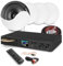 Audizio NCSS8 Ceiling Speaker System Package with Black Brescia Streaming Amplifier - WiFi, Bluetooth, Spotify Connect, DAB+, FM Radio, CD Player - 4x8 HiFi Home Ceiling Speaker Kit