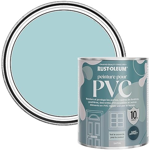 Rust-Oleum Blue uPVC Door and Window Paint In Satin Finish - Little Cyclades 750ml