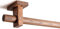 Modern Gardinenstangen Aus Holz Mit 2 Halterungen, Schwerlast Aus Holz Kurz Gardinenstangen 29mm Durchmesser Einzel Vorhangstange Für Wohnkultur,Ohne Ring-B-140CM