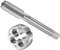 CoCud Macho Troquel Juego, M12 x 1.75 Rosca, Izquierda Mano Métrica Alta Velocidad Acero Máquina Rosca Redondo Troquel Herramienta Kit para Enhebrado Roscado Reparación, 1 Juego