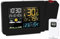 Projection Alarm Clock with Outdoor Sensor,Personal Weather Station,Coloured Backlight,Projector Dimmable Clock Dual Alarms LCD Display Date Time Temperature Humidity,UKplug