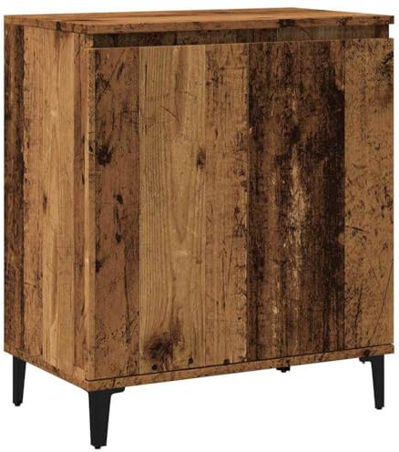 vidaXL Buffet Vieux Bois 60x35x70 cm Bois d'ingénierie