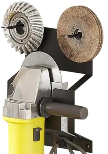 Nybhyjka Werkzeug-Wandhalterung für Schleifmaschine, elektrische Polierer, Organizer, Wandmontage, Winkelschleifer, Organizer für Werkzeuge, Schneider, Polierer, Schraubenschlüssel