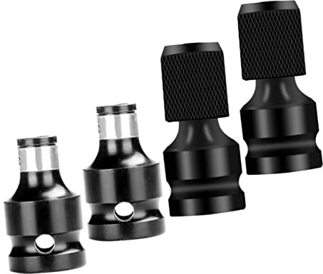 HOMSFOU 4piezas Adaptador De Vaso Adaptador De Llave De Vaso Accesorio Para Taladro