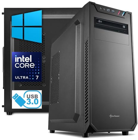 PC Computer Ultra 7 265K 20 Core 5,50 Ghz - Ram 32 GB DDR5 - SSD M.2 2 TB - Wi-Fi 7 e Bluetooth - Windows 10/11 Pro