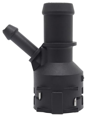 Motenna Raccord de durite refroidissement for voiture, Convient For VW, Passat, B6 B7 2006-2014 Golf 5 6 Caddy 2K Tiguan 5N Touran 1T Radiateur chauffage raccord en T pour durite de moteur
