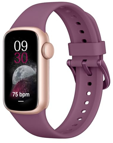 BUTFORFIT Fitness Tracker, 1,47 Zoll HD-Display Fitnessuhr mit 137+ Sportmodi, Smart Watch mit Schlafmonitor Schrittzähler, IP68 Wasserdicht Fitnessuhr für Damen Herren Bordeaux