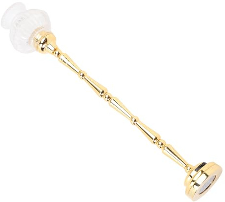 Topiky Miniatur-Puppenhaus-Stehlampe Im Maßstab 1:12 mit LED-Lichtschalter, Exquisite Handwerkskunst, Miniatur-Puppenhaus-Licht für 1:12, Küche, Wohnzimmer, Bar, Actionfigur