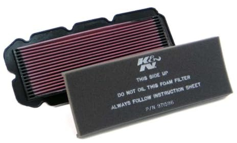 K&N Engine Air Filter: High Performance, Premium, Powersport Air Filter: Fits 1997-2003 HONDA (GL1500C Valkyrie, Interstate, GL1500CT Valkyrie Tourer) HA-1596