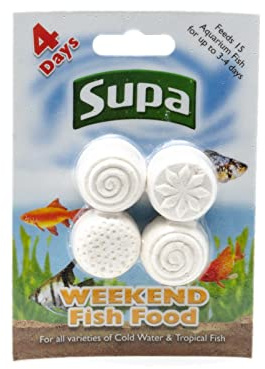 Supa Weekend Fish Food 4x6g