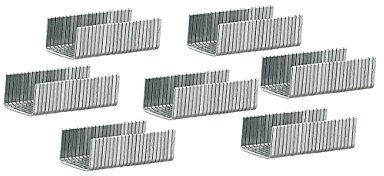 AGT Tackerklammern: 1000 Heftklammern, 11,3 mm Breite und 8 mm Länge (Klammer)