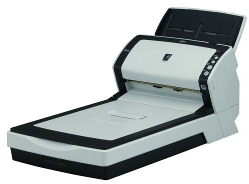 FUJITSU fi-6240Z Scanner A4 Color USB2.0 SCSI-2 ADF Duplex 60ppm Twain ISIS ScandAllPro VRSPro 5.0
