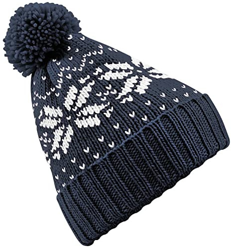 Beechfield Unisex Baby mütze B456 Fair Isle Snowstar