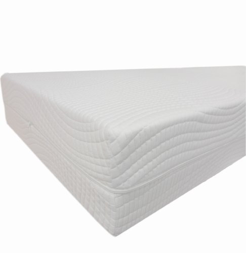 Dibapur® Wellness - 7 Zonen Orthopädische Kaltschaum Matratze Höhe ca. 24,5 cm/Hohes Raumgewicht - H2,5 Mittel fest bis fest (Standard 200x200)