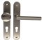Alpertec 32854033 Edelstahl Martina-LS PZ Drückergarnitur Türdrücker Türbeschläge Neu, für Wohnungseingangstüren DIN Links