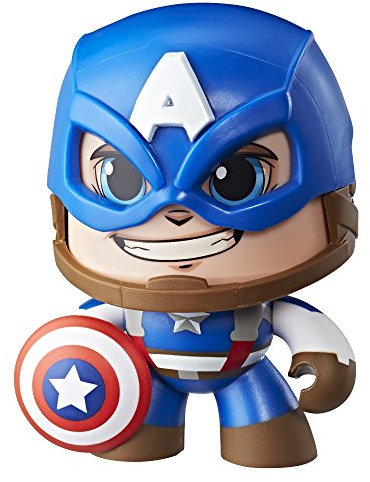 Hasbro Mighty Muggs E2163ES0 Marvel Captain America, Sammelfigur