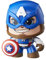 Hasbro Mighty Muggs E2163ES0 Marvel Captain America, Sammelfigur