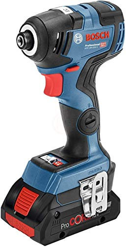 Bosch Professional Visseuse à Chocs Sans-Fil GDR 18V-200 C (18V, Connectable, Ø des vis : M 6 – M 16, couple : 200 Nm, L-Boxx)