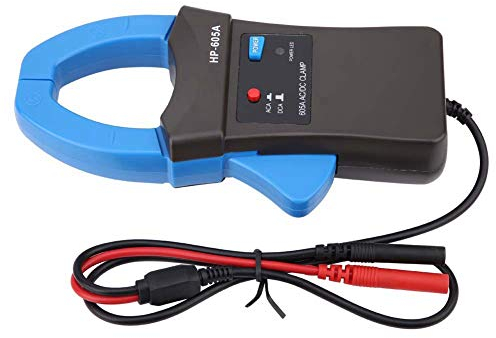 Stromklemmen-Adapter, HP-605a 600A DC/AC Stromklemmen-Tester mit Testsonden, 45 mm Backenöffnung