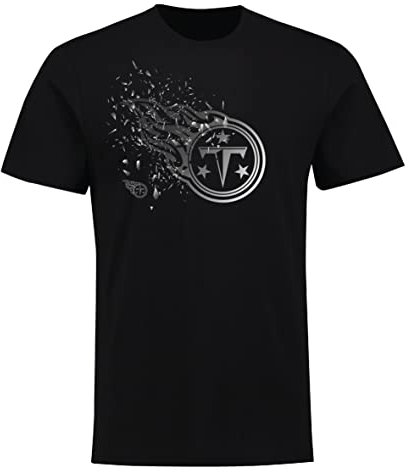 NFL Tennessee Titans Shatter Graphic Logo Football Shirt schwarz (M)