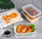HOT BARGAINS 500ml Rectangular Food Storage Containers with Lids, Pack of 25, BPA-Free Plastic, Microwave and Freezer Safe