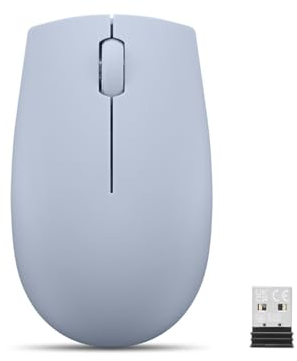 Lenovo 300 Wireless Compact Mouse|Frost Blue