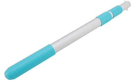 Hztyyier Mango de Poste Telescópico para Piscina, Varilla de Skimmer, Accesorio de Red de Pesca Abs, Accesorios de Limpieza