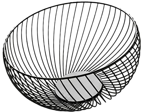 Cabilock cesta de almacenamiento de bandeja de aperitivos cozinha organizador fruteiras para cozinha canasta de frutas de hierro bandeja de metal para servir cestas de almacenamiento hueco