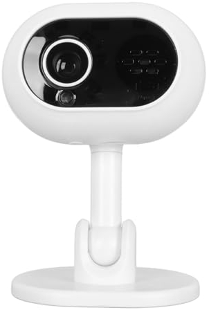 GOWENIC Cámara de Seguridad para el Hogar, HD 1080P, Visión Nocturna, Visión Gran Angular, Conversación Bidireccional, Detección de Movimiento WiFi, Inteligente, Monitor de bebé, Cámara