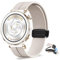 KeHowy 20mm Cinturino per Huawei Watch GT 3 Pro 43mm/Watch GT 3 42mm/Watch GT 2 42mm, Uomini Donne Silicone Magnetico Cinturini per Huawei Watch 2/2 Pro/2 Sport/Honor Magic Watch 2 42mm - Starlight