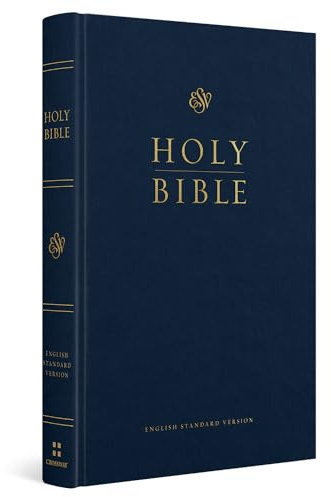 ESV Church Bible, Large Print (Hardcover, Blue)
