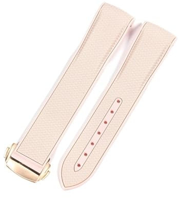 HXFFXHF Für Omega Swatch Planet Joint Name Series 20 mm farblich passendes Silikon-Uhrenarmband Arc Interface Wasserdicht Ersatz-Uhrenarmbänder
