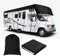 SYWAN Housse de toit de caravane imperméable uniquement pour camping-car, bâche de protection de toit pour camping-car, caravane (6,3 m)