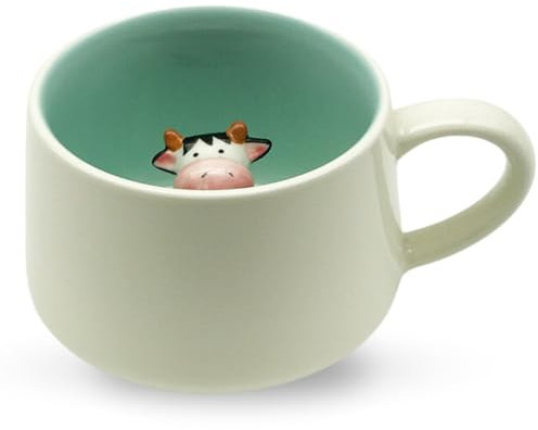 Grimsby Collection 3D Ceramic Mugs (Cow)