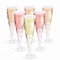 Alihoo Sektgläser aus Plastik, 50 Stück Durchsichtige Champagnergläser Plastik,Dessertbecher,Sektkelche 150ml, für Veranstaltungen, Hochzeit und Dusche Party Zubehör (50, Transparent)