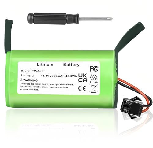 2800 MAh Roboterstaubsauger-Akku, 14,4 V. Kompatibel Mit Eufy RoboVac 11 11C 11S 12 15C 15C MAX 25C(2800MAH)