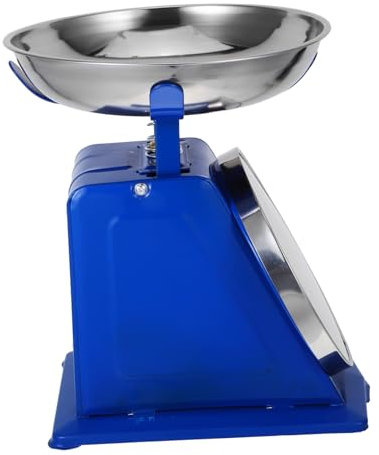 JECOMPRIS 10kg Balance Mécanique De Cuisine Avec Cadran Facile à Lire Bol Amovible Pesée Précise Jusqu Pour Pâtisserie Préparation Des Repas