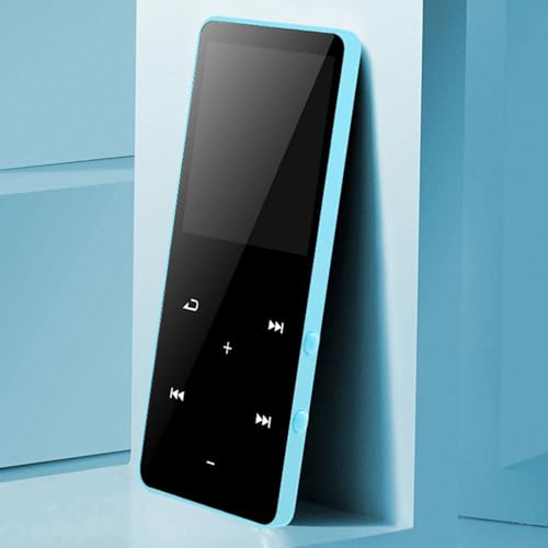 Vikye Lecteur MP3 avec Enregistreur Vocal BT avec Son Exceptionnel, Grand Stockage pour Les Déplacements, USB 2.0, Blanc, 4G (4G)
