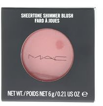 MAC Sheertone Shimmer Powder Blush Peachykeen for Women, 0.21 Ounce by M.A.C