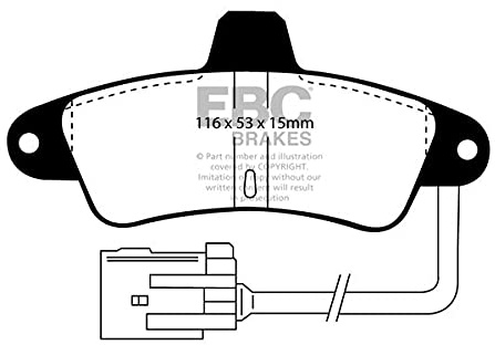 EBC Brakes DP965 Blackstuff Brake Pads