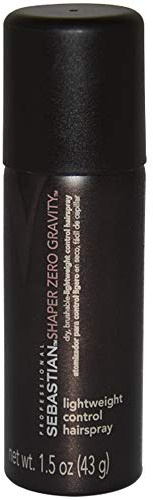 Sebastian Shaper Zero Gravity - Dry, Brushable, Lightweight Control Hairspray - 1.5 oz - travel size by Sebastian