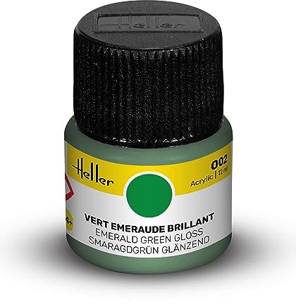 Heller - 9002 - Maquette - Vert Emeraude Brillant
