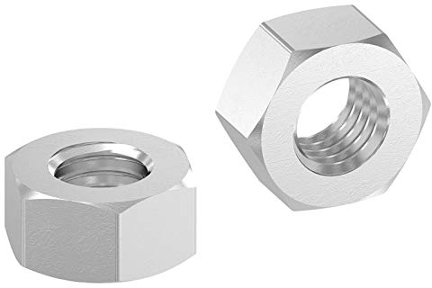 Sechskantmutter mit Linksgewinde, M8, DIN 934, 10er Pack