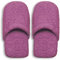 Excelsa Caldo Pantofole da Bagno Donna, Spugna, Lilla, 27.5 X 11 X 3 Cm